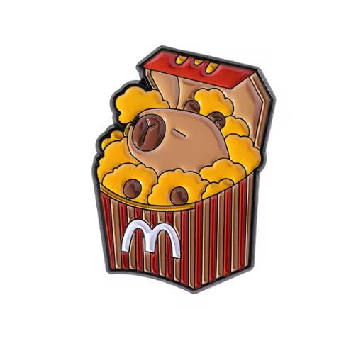 Przypinka emaliowana metalowa PIN Kapi-Ringi