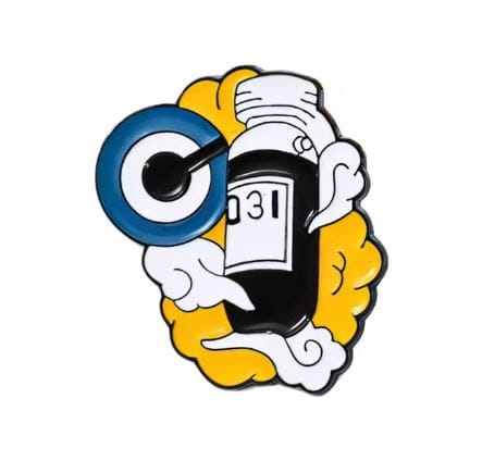 Przypinka emaliowana metalowa PIN Capsule Corporation Dragon Ball