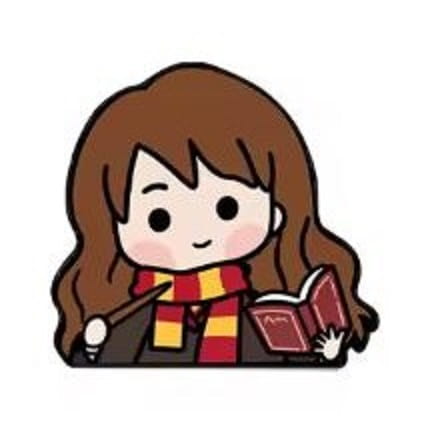 Przypinka emaliowana metalowa PIN Hermiona Chibi Harry Potter