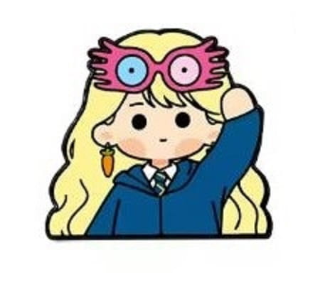 Przypinka emaliowana metalowa PIN Luna Chibi Harry Potter