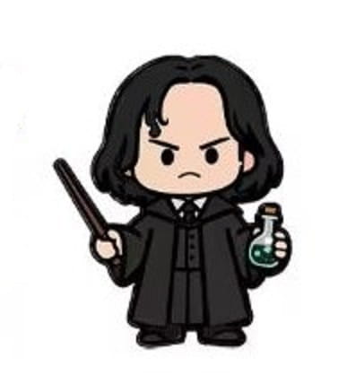Przypinka emaliowana metalowa PIN Snape Chibi Harry Potter
