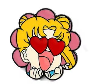 Przypinka emaliowana metalowa PIN Sailor Moon ver. 1