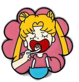 Przypinka emaliowana metalowa PIN Sailor Moon ver. 2