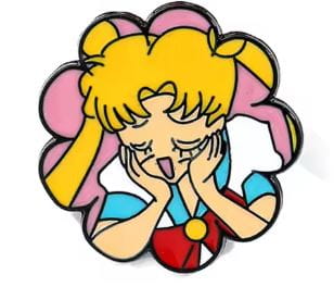 Przypinka emaliowana metalowa PIN Sailor Moon ver. 3