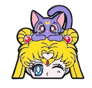 Przypinka emaliowana metalowa PIN Sailor Moon ver. 5