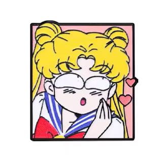 Przypinka emaliowana metalowa PIN Sailor Moon ver. 6