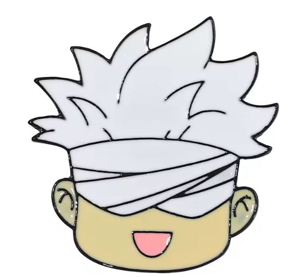 Przypinka emaliowana metalowa PIN Satoru Gojo ver. 2  Jujutsu Kaisen