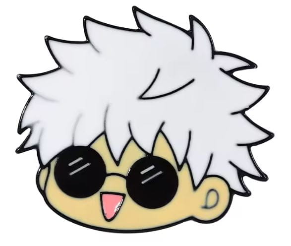 Przypinka emaliowana metalowa PIN Satoru Gojo ver. 3 Jujutsu Kaisen