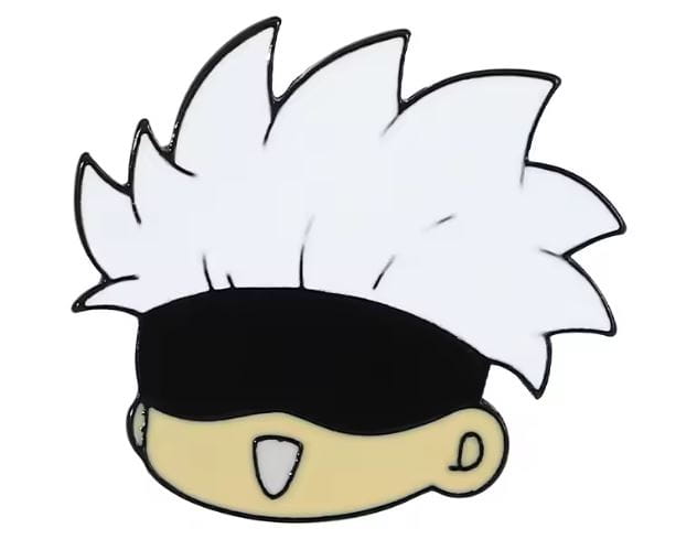 Przypinka emaliowana metalowa PIN Satoru Gojo ver. 4 Jujutsu Kaisen