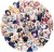 Naklejki winylowe Wlepy Project: Cosplay Marin Kitagawa MIX 50 sztuk