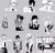 Naklejki winylowe Wlepy Chainsaw Man MIX 50 sztuk