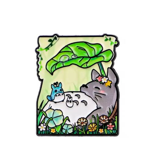 Przypinka emaliowana metalowa PIN Totoro Studio Ghibli