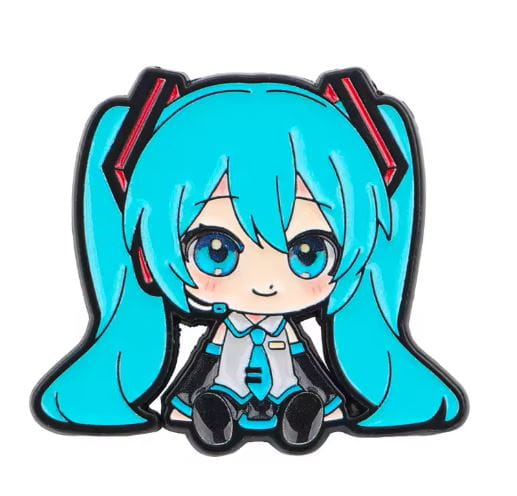 Przypinka emaliowana metalowa PIN Hatsune Miku ver. 2 Vocaloid