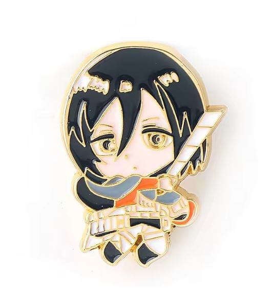 Przypinka emaliowana metalowa PIN Mikasa Ackerman Attack on Titan