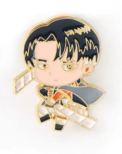 Przypinka emaliowana metalowa PIN Levi Ackerman Attack on Titan