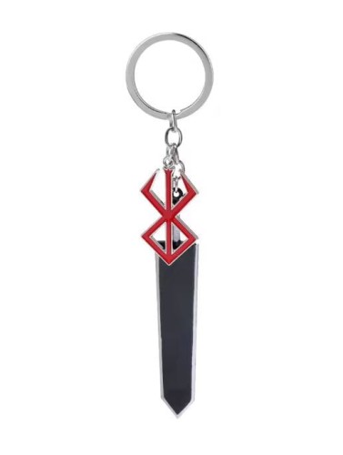 Brelok Miecz Dragon Slayer Znak Poświęcenia Berserk Anime Manga 10cm