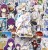 Naklejki winylowe Frerien Beyond Journeys End Anime Himmel Fern 50 sztuk