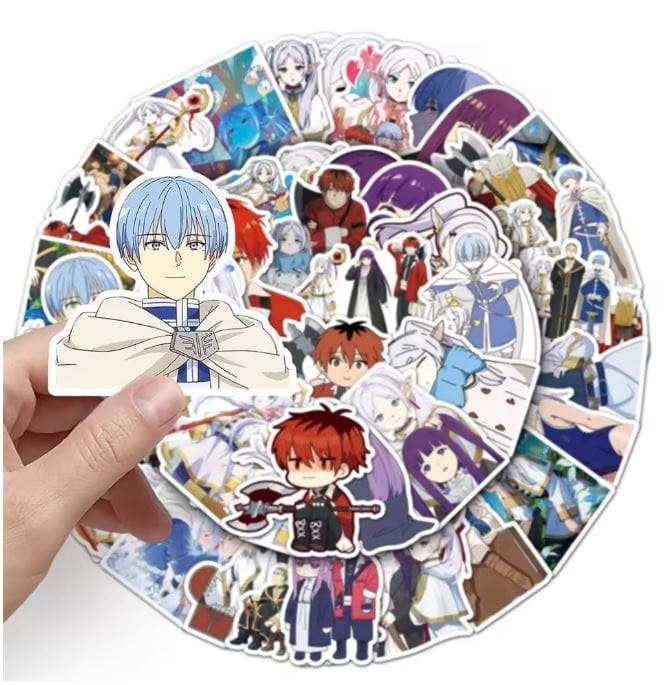 Naklejki winylowe Frerien Beyond Journeys End Anime Himmel Fern 50 sztuk