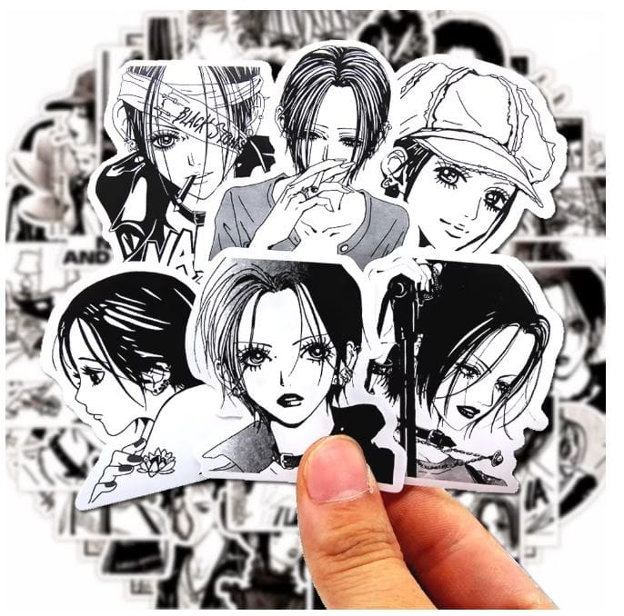 Naklejki winylowe Nana Komatsu Osaki Mi Sook Anime Manga 60 sztuk