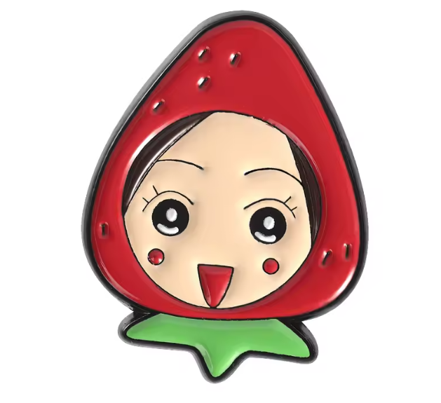 Przypinka emaliowana metalowa PIN Nana "Hachi" Komatsu