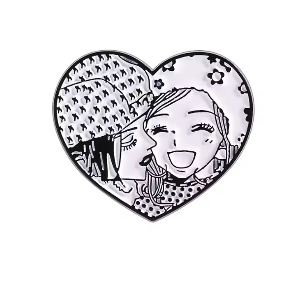 Przypinka emaliowana metalowa PIN Nana Nana Hachi Serce