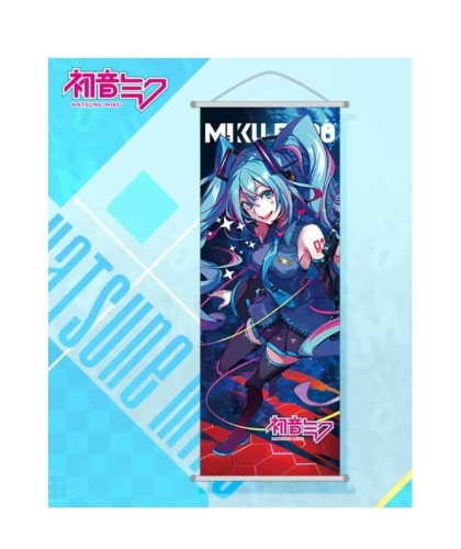 Obraz wiszący materiałowy Wall scroll Plakat do powieszenia Hatsune Miku ver. 2 Anime Manga
