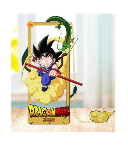 Metalowa zakładka z łańcuszkiem San Goku Dragon Ball Anime Manga