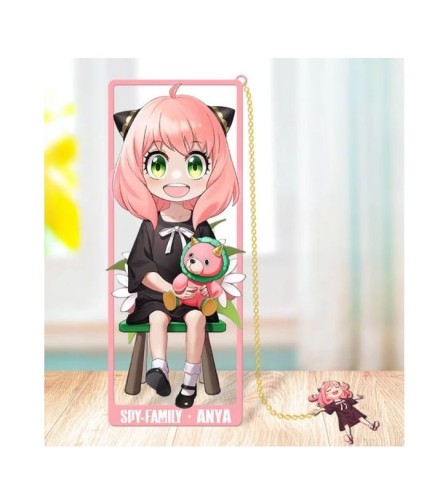 Metalowa zakładka z łańcuszkiem Anya Forger Spy x Family Anime Manga