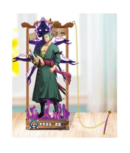 Metalowa zakładka z łańcuszkiem Zoro One Piece Anime Manga