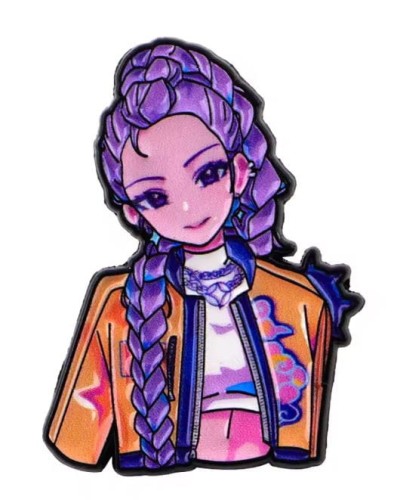 Przypinka emaliowana metalowa PIN Rumi Huntrix Demon Hunters
