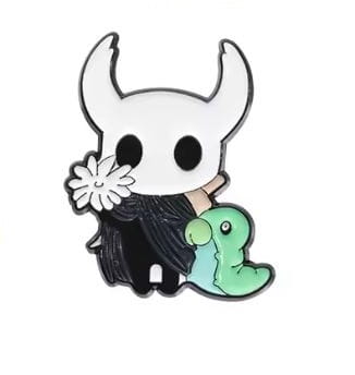 Przypinka emaliowana metalowa PIN Hollow Knight i Grub