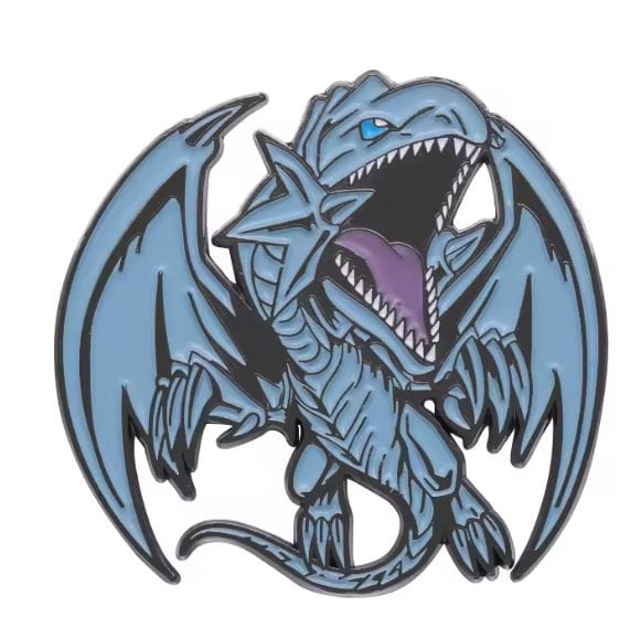 Przypinka emaliowana metalowa PIN Blue-Eyes White Dragon Yu-Gi-Oh!