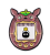 Przypinka emaliowana metalowa PIN Tamagotchi Totoro i Susuwatari Ghibli