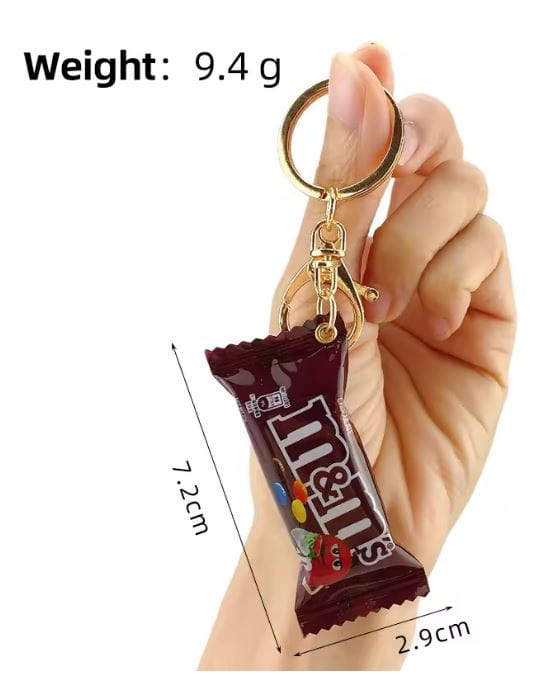 Brelok Mini  M&amp;M's Draże Czekoladowe Orzechowe Brązowe