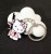 Brelok emaliowany Hello Kitty Buntowniczka z karabinem AKM