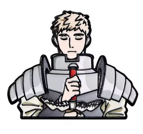 Przypinka emaliowana metalowa PIN Laios Touden Dungeon Meshi