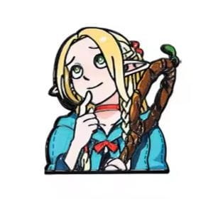 Przypinka emaliowana metalowa PIN Marcille Donato Dungeon Meshi