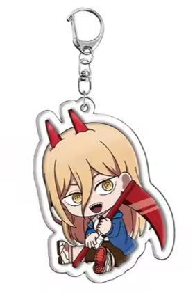 Brelok akrylowy Power z kosą Chainsaw Man 5cm