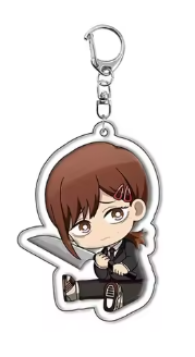 Brelok akrylowy Kobeni z nożem Chainsaw Man 5cm