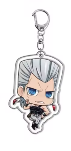 Brelok akrylowy Jean Pierre Polnareff JoJo's Bizarre Adventure 5cm