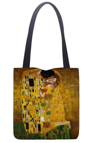 Torba materiałowa Gustav Klimat Pocałunek 40x40 cm