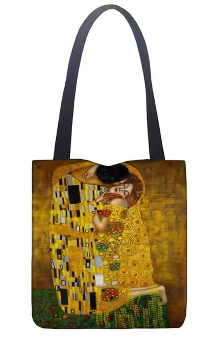 Torba materiałowa Gustav Klimat Pocałunek 40x40 cm