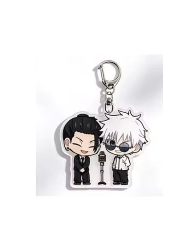 Brelok akrylowy Gojo i Geto Stand-up Jujutsu Kaisen 5cm