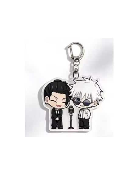 Brelok akrylowy Gojo i Geto Stand-up Jujutsu Kaisen 5cm
