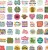 Naklejki winylowe Wlepy Kolorowe Afirmacje BuJo 50 sztuk STICKERBOMB