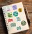 Naklejki winylowe Wlepy Kolorowe Afirmacje BuJo 50 sztuk STICKERBOMB