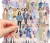 Naklejki winylowe Wlepy Kobiety Modne Dziewczyny Postacie kobiece 50 sztuk