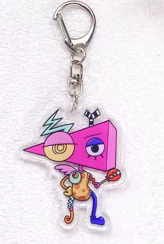 Brelok akrylowy Zooble The Amazing Digital Circus 5cm