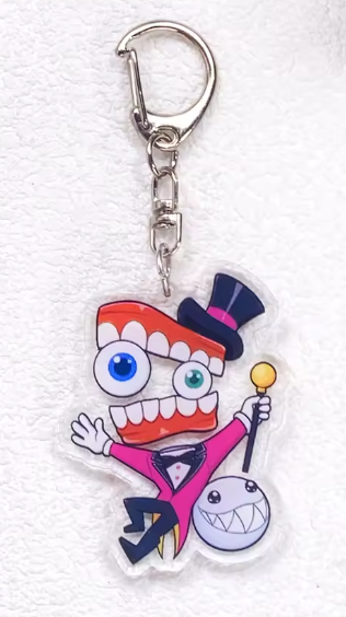 Brelok akrylowy Caine The Amazing Digital Circus 5cm