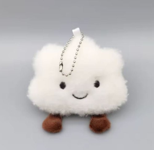 Brelok pluszowy chmurka kawaii 10cm